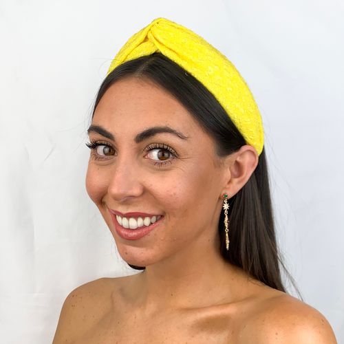 Lila Sunshine Twist Headband